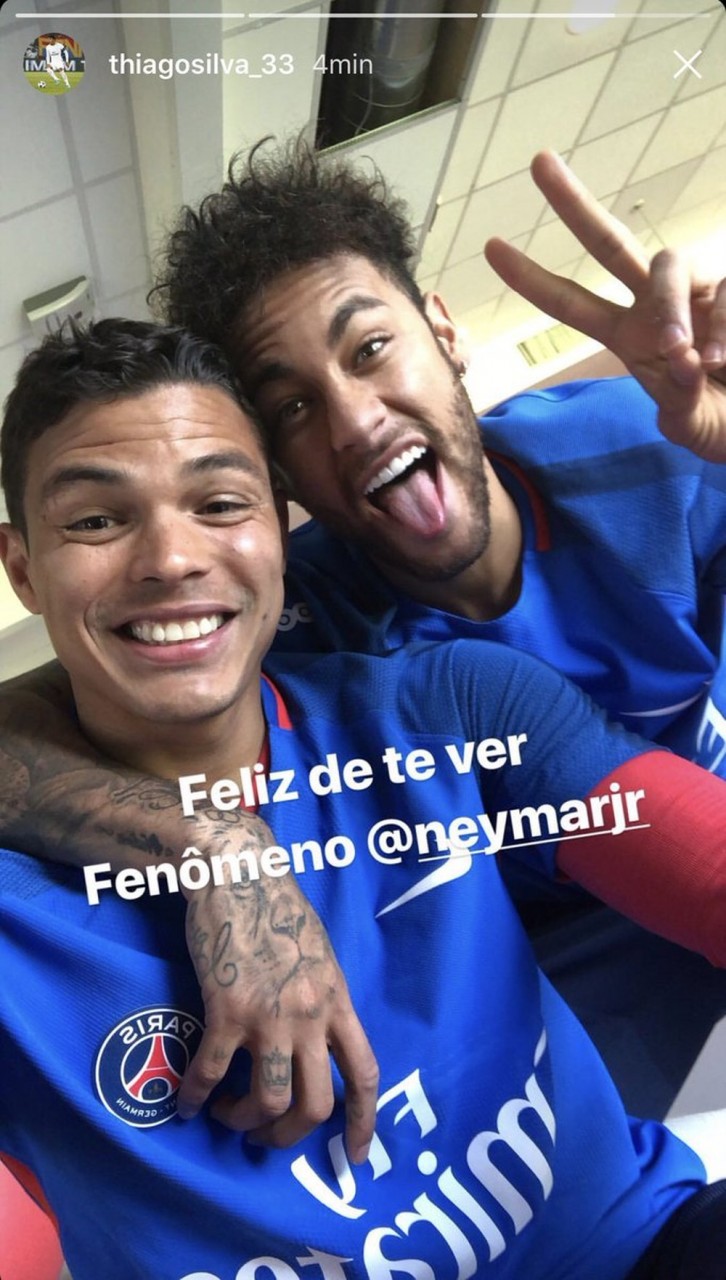 Neymar Faz Treino F Sico No Psg Ap S Cirurgia E Thiago Silva