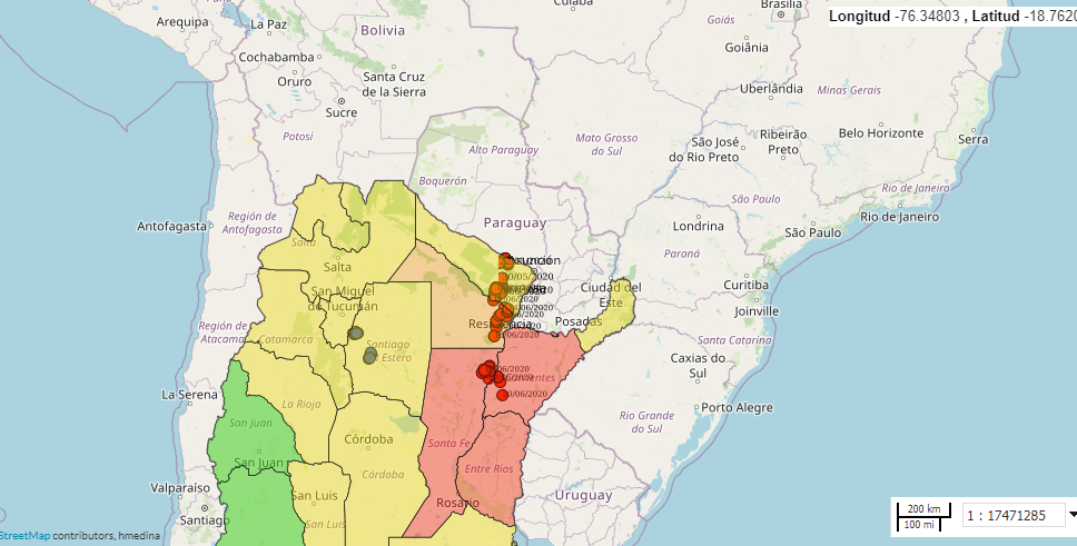 Nuvem De Gafanhotos Vista Na Argentina Se Aproxima Do Sul Do Brasil