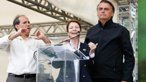 Tereza Cristina e Bolsonaro