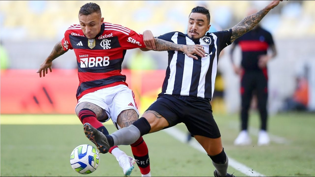 Flamengo PERDE para o Botafogo que LIDERA o Brasileirão 100 DE