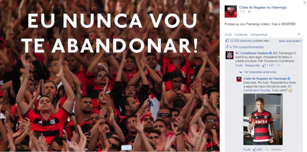 Futebol é Arte, Ousadia Faz Parte - UNIÃO FLARINTHIANS! O sucesso de renda  no Brasileirão tem sido dominado por Flamengo e Corinthians, uma vez que  juntos somam um terço da renda bruta.