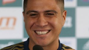 Cristaldo jogou no Palmeiras de 2014 a 2016
