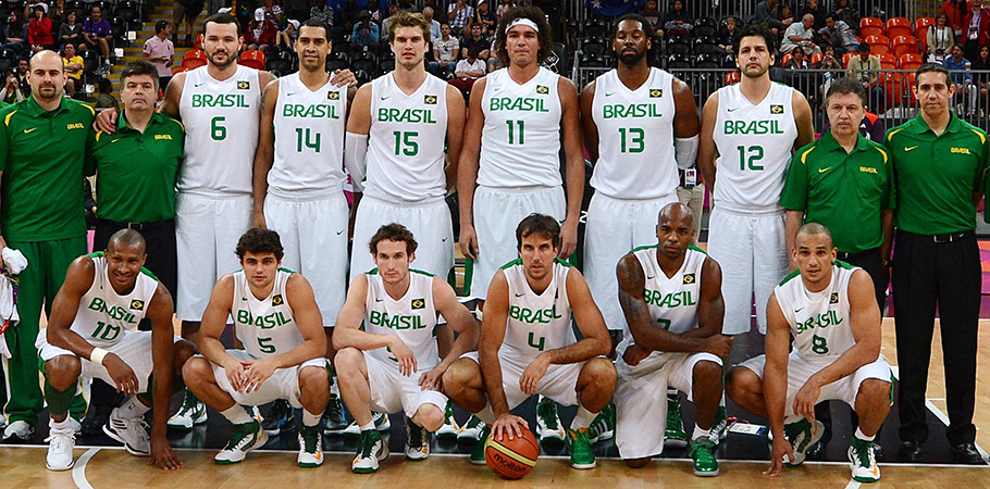 Seleção brasileira de basquete vai jogar no Mangueirinho