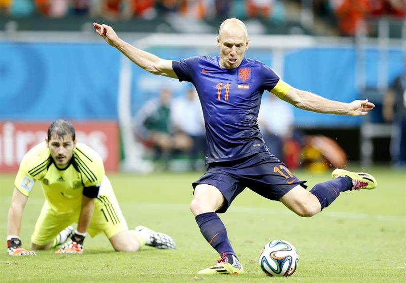 HOLANDA 5 X 1 ESPANHA COPA DO MUNDO 2014 - BRASIL MELHORES