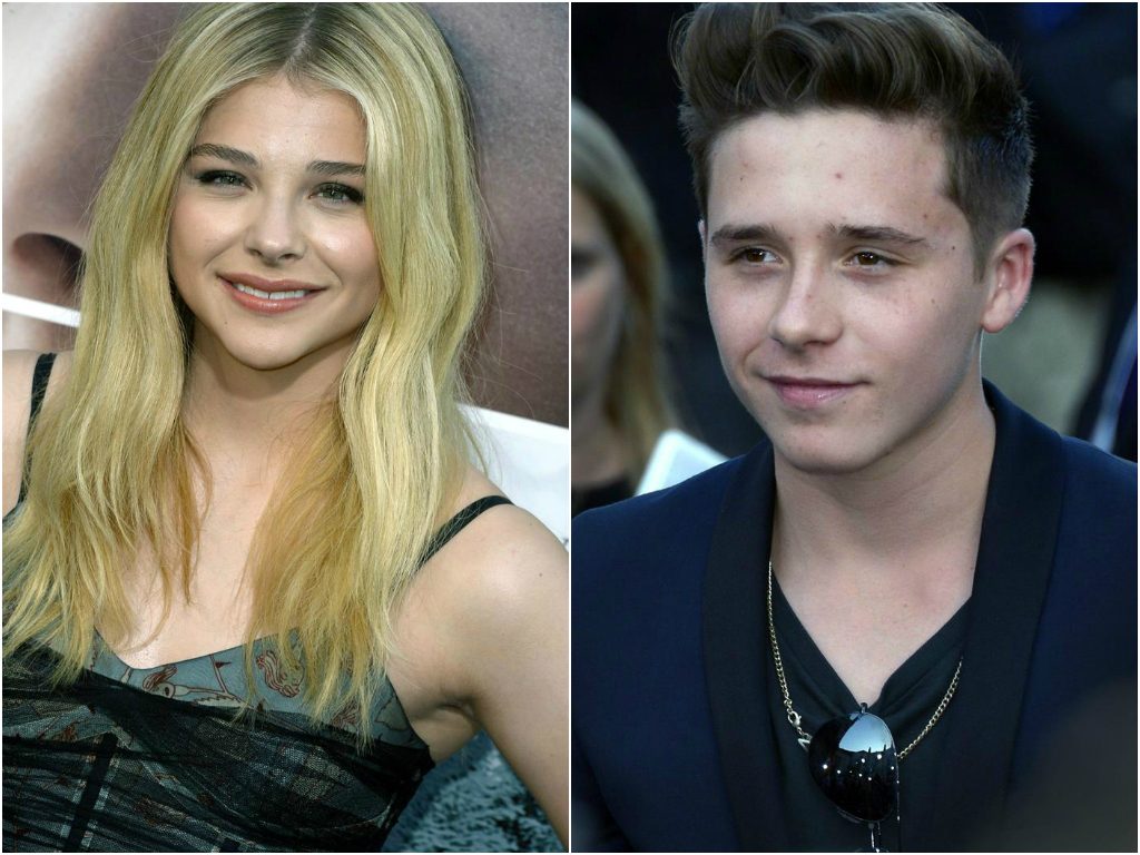 Brooklyn Beckham está feliz com a namorada Chloë Grace Moretz