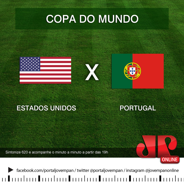 Folhapress - Fotos - Portugal x Estados Unidos - Copa 2014