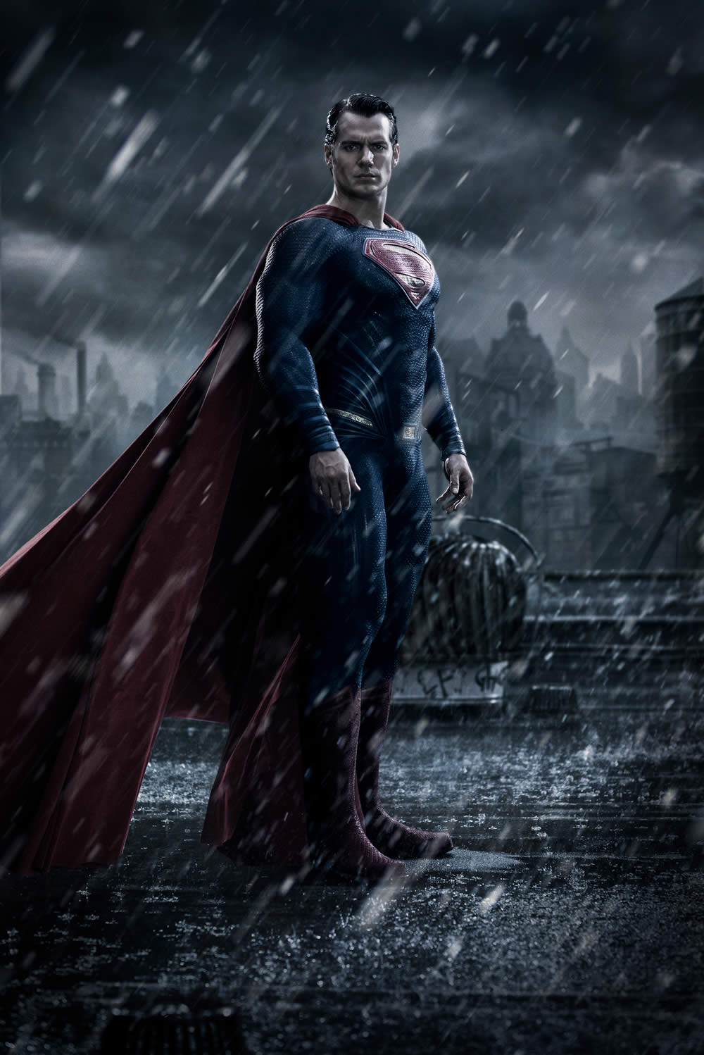 Sai primeira imagem de Henry Cavill como Super-Homem em “Batman V Superman”