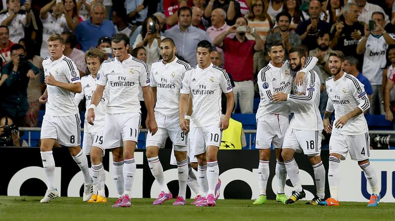 Real Madrid e Ludogorets - Placar - O futebol sem barreiras para você
