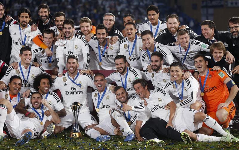 O Real Madrid é campeão do Mundial de Clubes