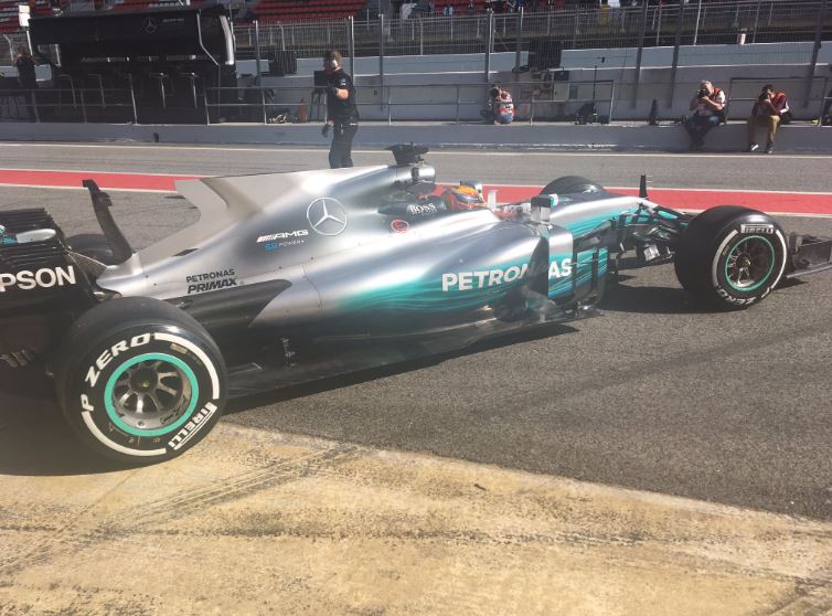 Reprodução / Twitter / Mercedes AMG F1