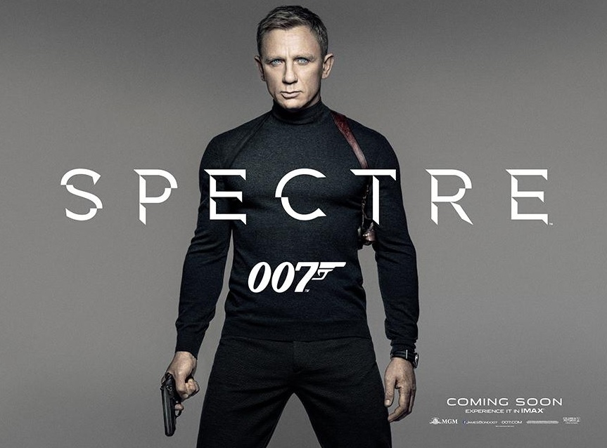 James Bond troca terno por gola alta em novo pôster de “Spectre ...