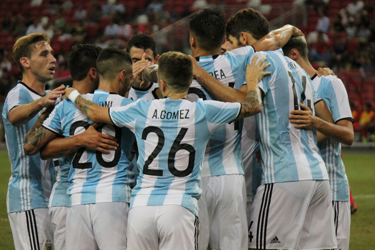 Reprodução / Twitter / Selección Argentina