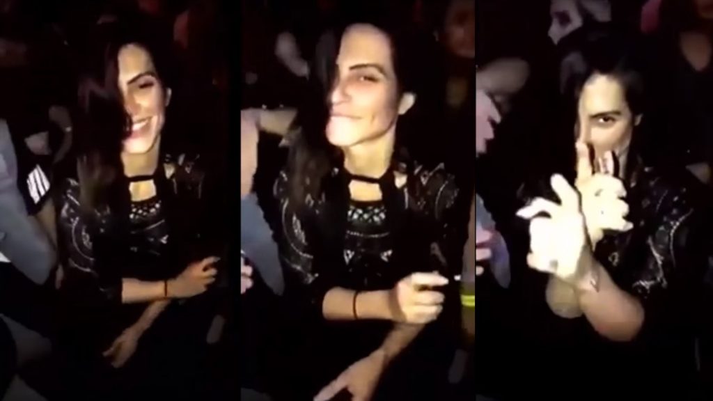 Cleo Pires é flagrada com lança-perfume em balada e vídeo viraliza