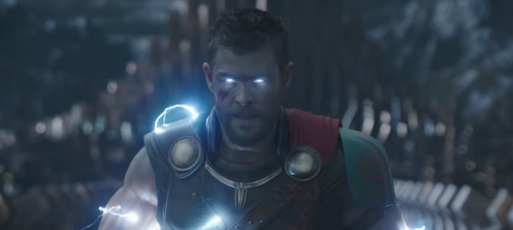 Hoje à noite na TV: Thor - Ragnarok, protagonizado por Chris