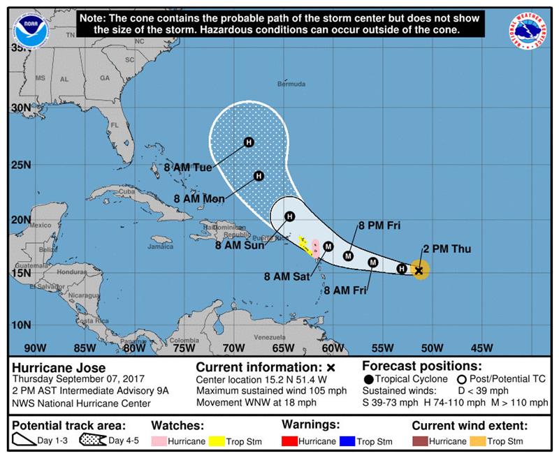 NHC/NOAA/EFE