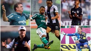 Futebol Palmeiras Santos Cuca Levir Culpi Fernando Prass Ricardo Oliveira