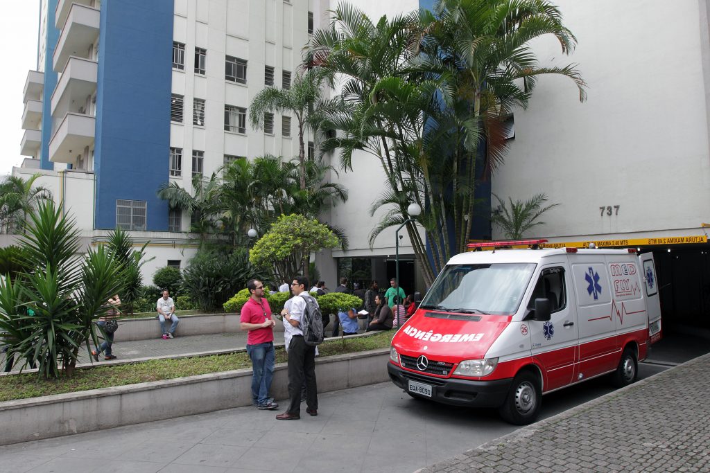 Fachada do Hospital São Paulo (Hospital Universitário da UNIFESP)