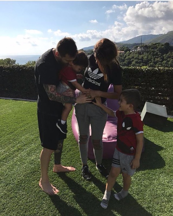Futebol Messi Família