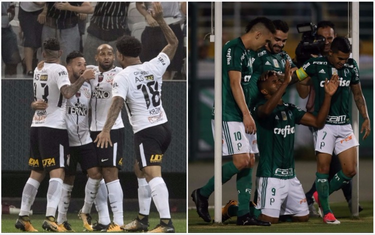 Futebol Campeonato Brasileiro Corinthians Palmeiras