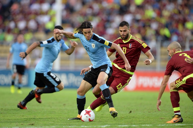 Futebol Eliminatórias Venezuela Uruguai
