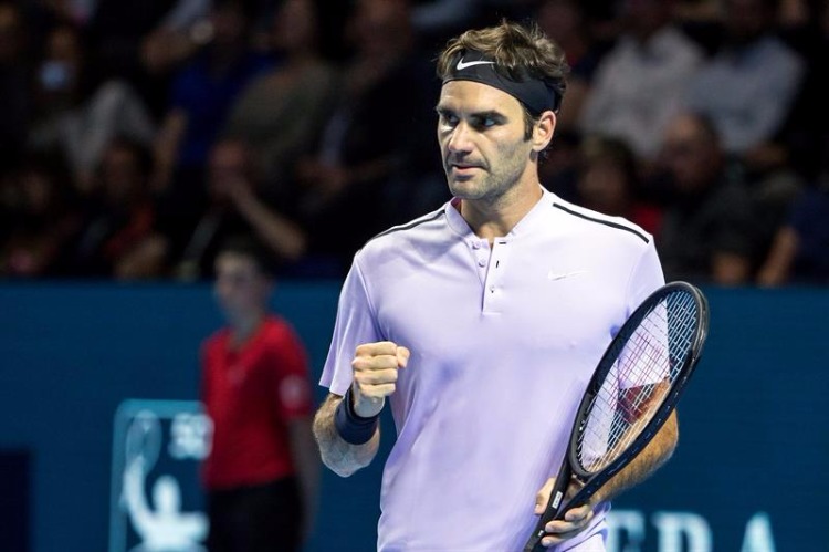 Tênis Torneio da Basileia Roger Federer