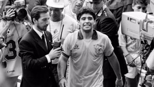 Futebol Copa do Mundo 1990 Brasil Argentina Maradona