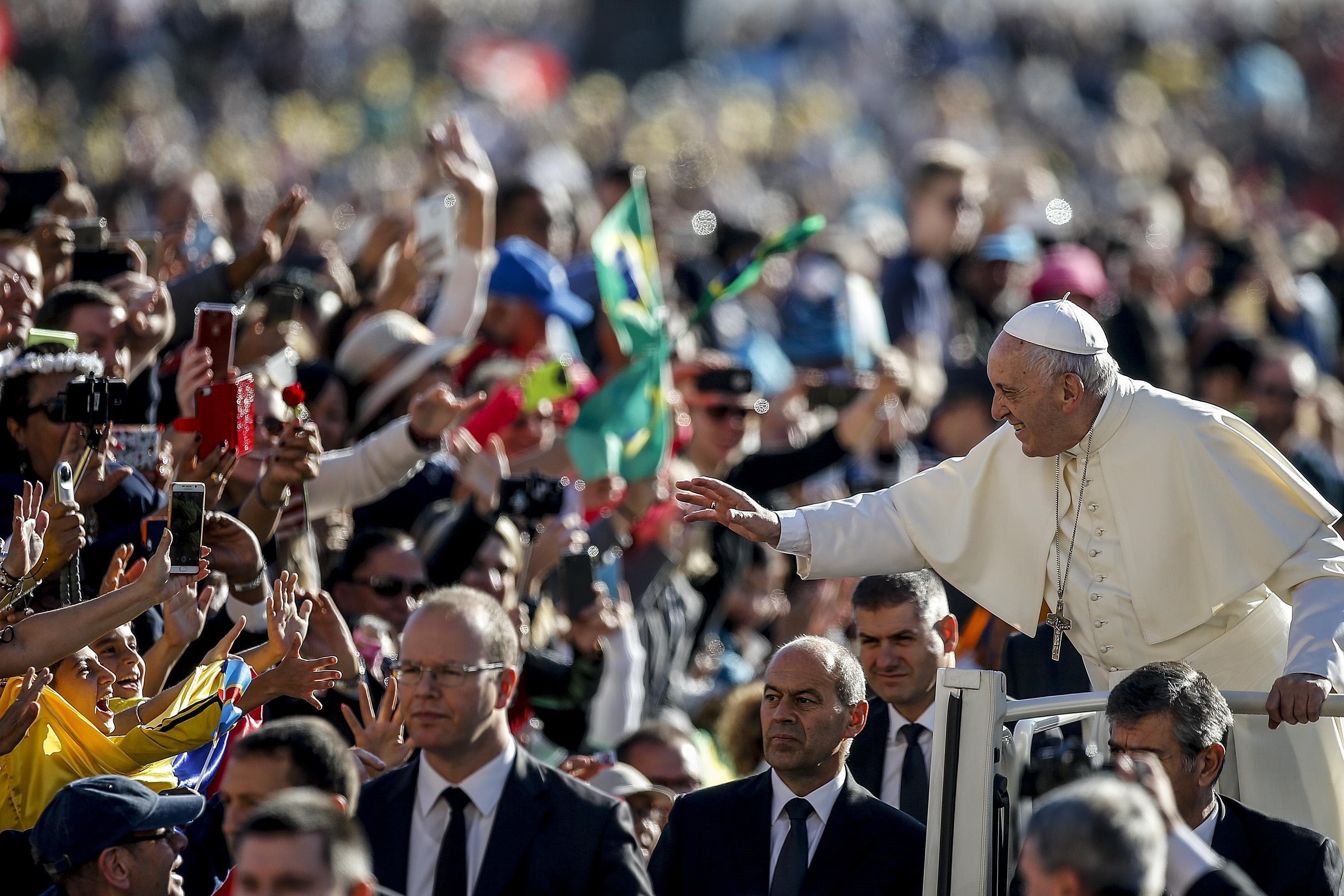 Lula e Papa Francisco — Planalto