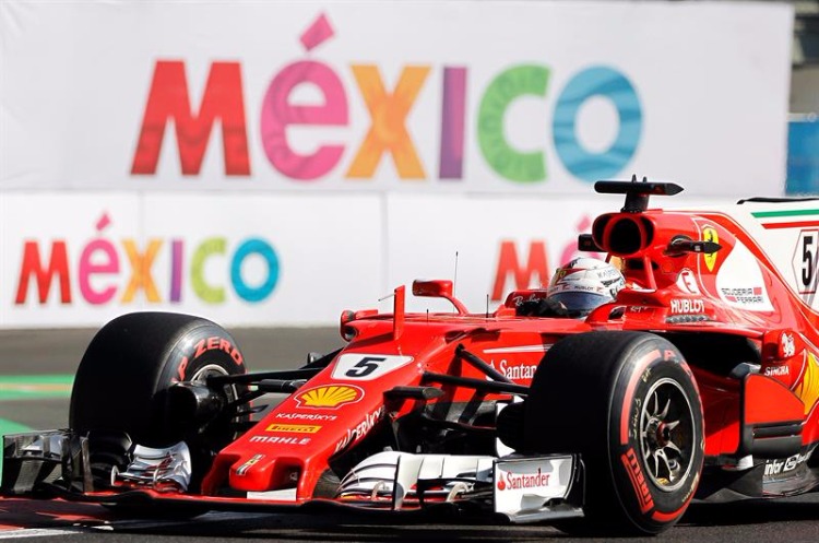 Fórmula 1 GP do México Treino Sebastian Vettel