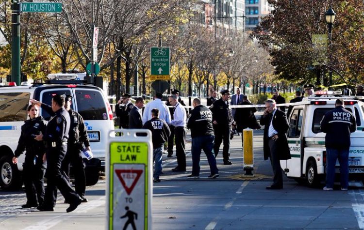 Ataque terrorista deixou oito mortos no sudoeste de Manhattan, em Nova York