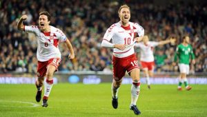 Futebol Eliminatórias Copa do Mundo Dinamarca Irlanda