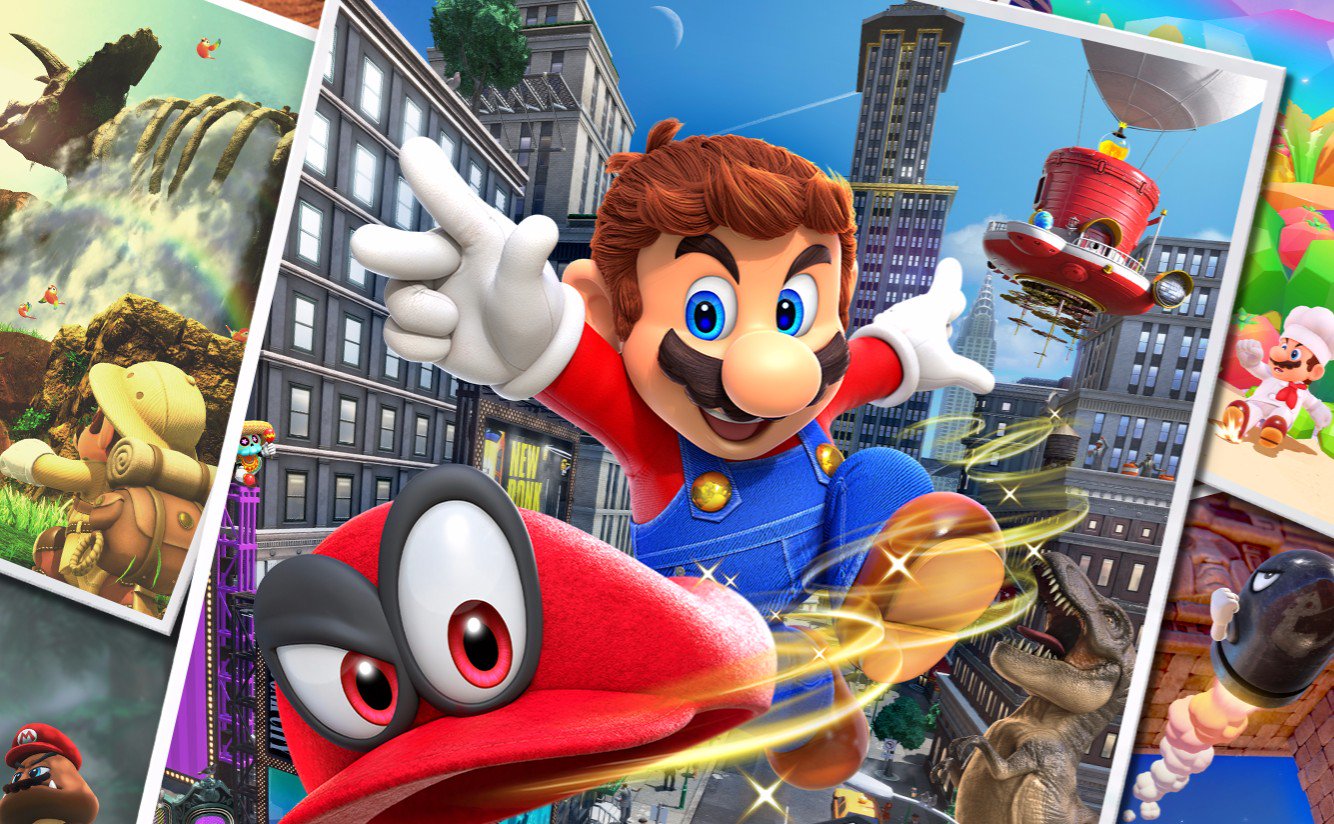 Super Mario Odyssey' une surreal e clássico em estreia de Mario no