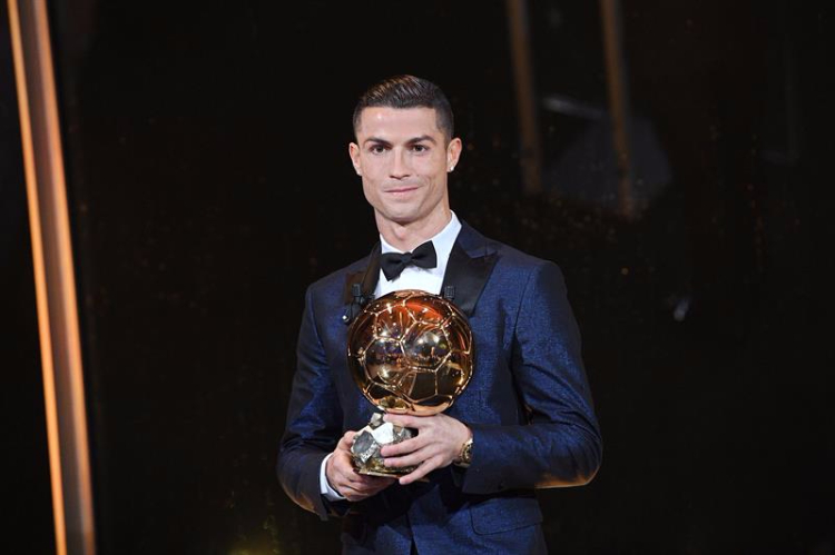 Futebol Bola de Ouro Cristiano Ronaldo