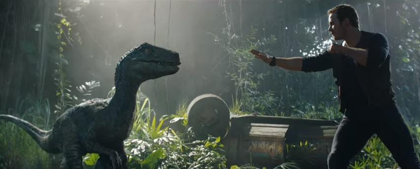 Chris Pratt em Jurassic World Reino Ameaçado