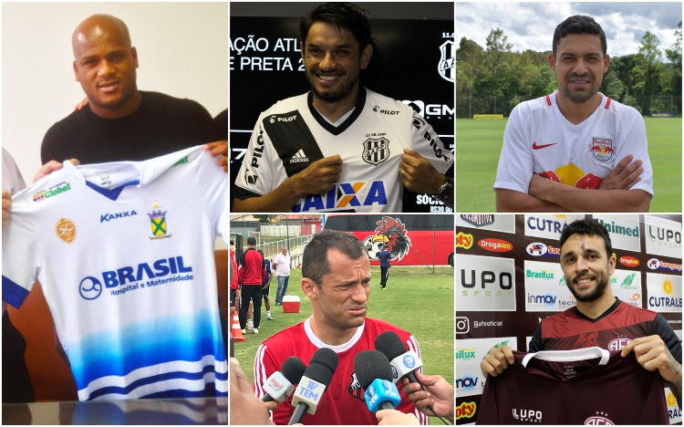 Cinco veteranos que estarão no Campeonato Paulista Série A2