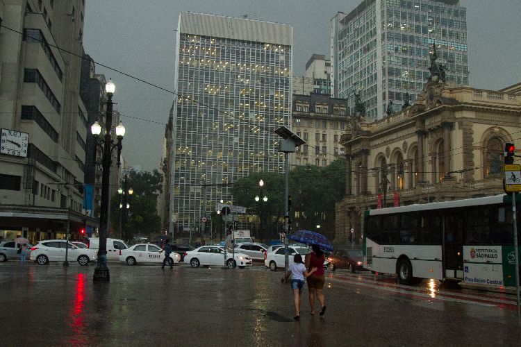 Chuva Centro de São Paulo