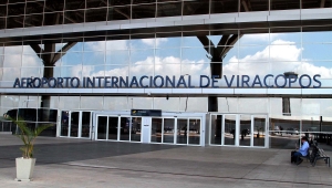 Entrada do aeroporto de Viracopos