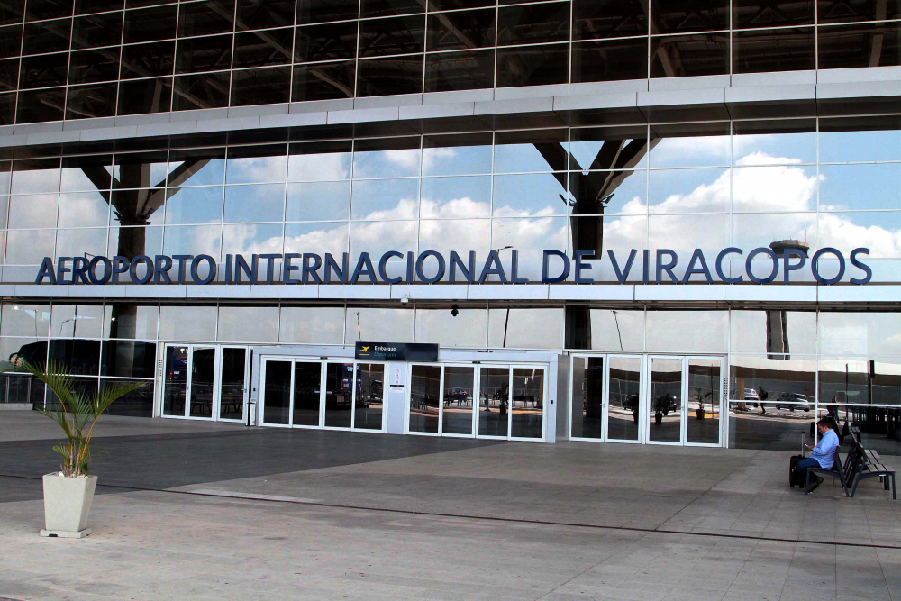 Entrada do aeroporto de Viracopos