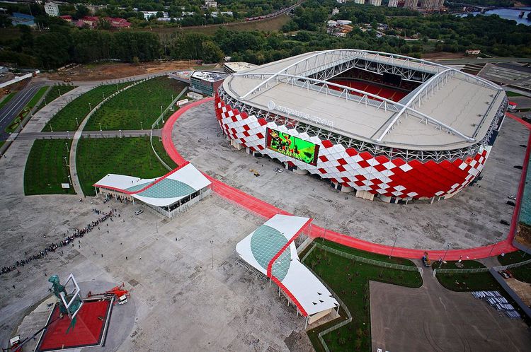 Arena Spartak, Otkrytie Arena, copa 2018