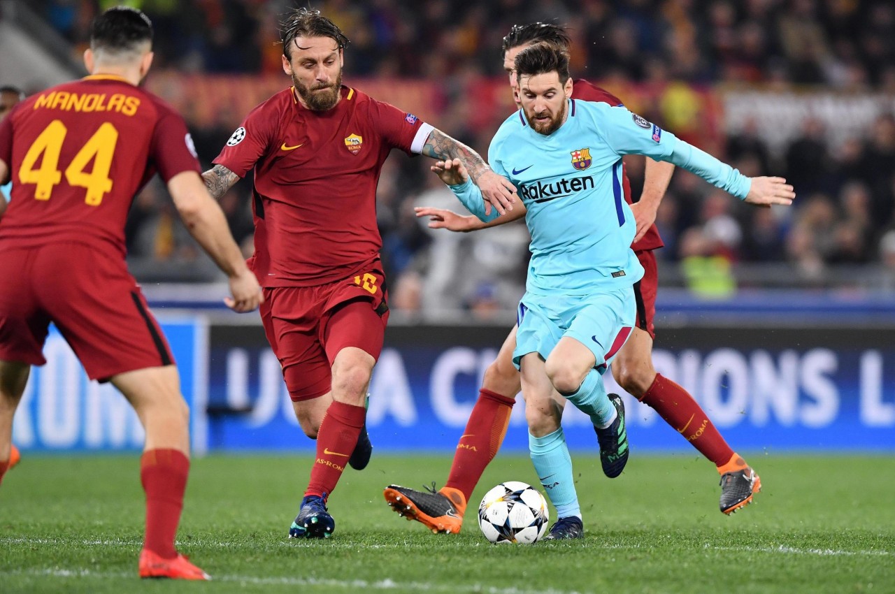 Messi, Barcelona, Roma
