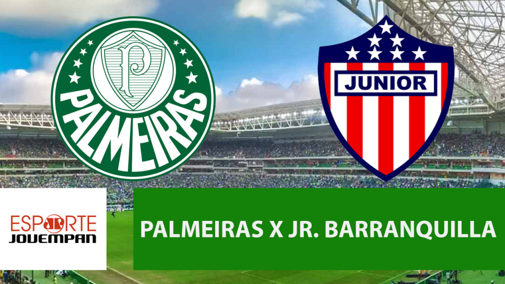 Palmeiras x Junior Barranquilla: acompanhe o jogo ao vivo na Jovem Pan