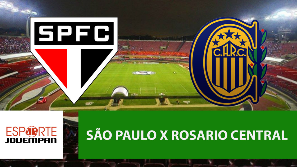 São Paulo x Rosario Central o jogo ao vivo na Jovem Pan Jovem Pan São Paulo x Rosario Central o jogo ao vivo na Jovem Pan Jovem Pan