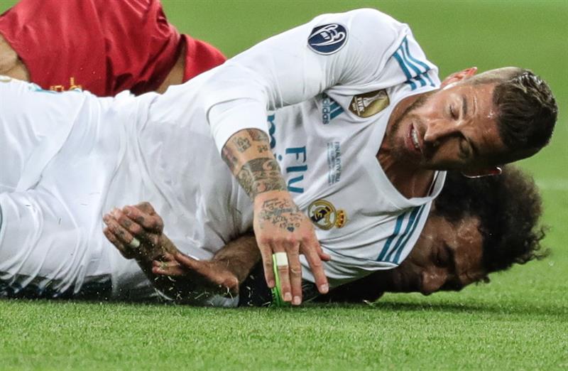 Sergio Ramos manda mensagem para Salah, mas imprensa egípcia critica  zagueiro