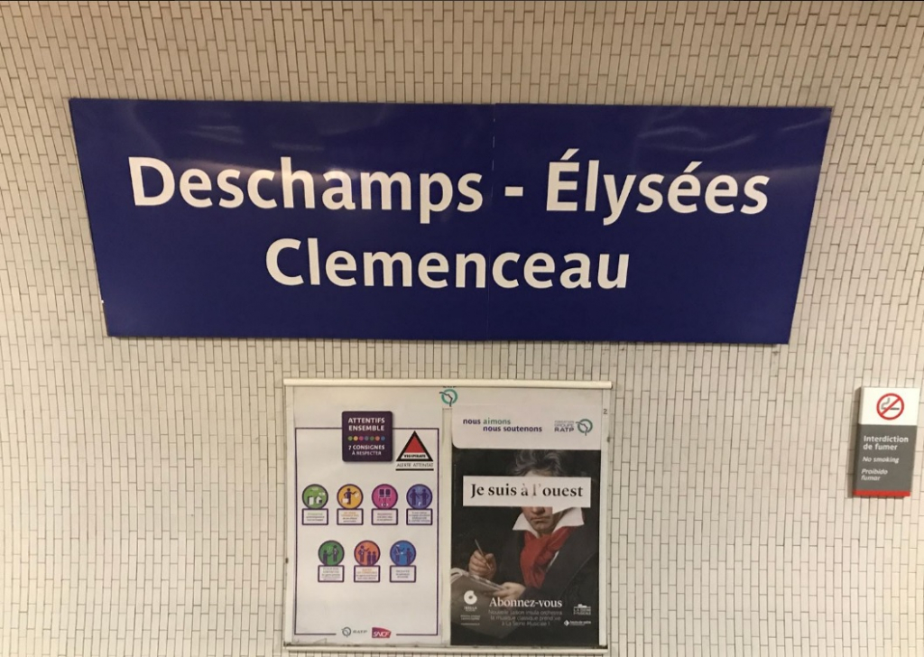 Metrô de Paris muda nome de estações em homenagem a campeões do mundo