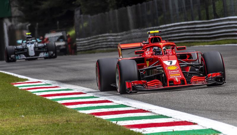 Raikkonen crava recorde, larga na frente e Ferrari terá dobradinha na Itália