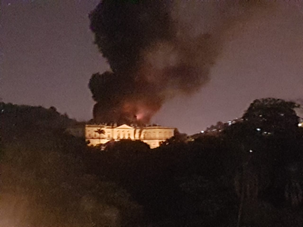 Incêndio no Museu Nacional, Zona Norte do RJ