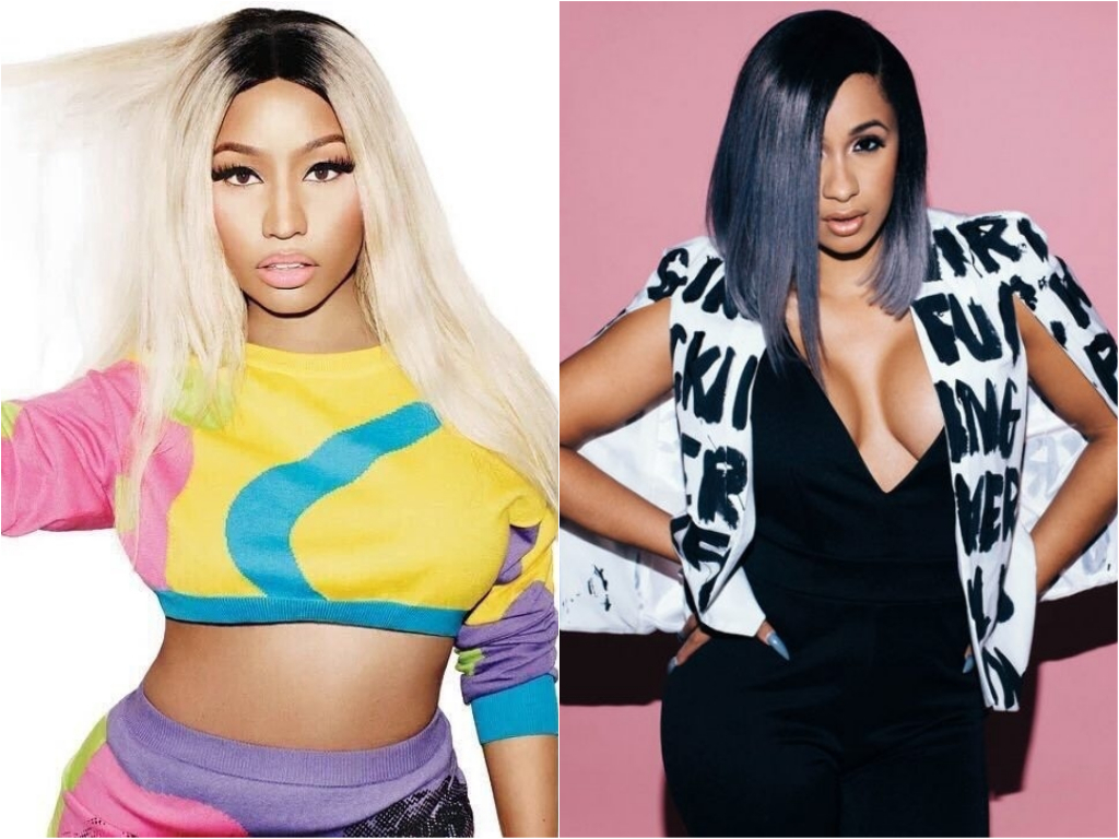 Nicki minaj deals e cardi b