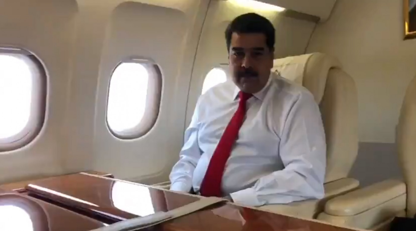 O presidente da Venezuela, Nicolás Maduro, viaja para Nova York, onde vai participar da Assembleia Geral da ONU