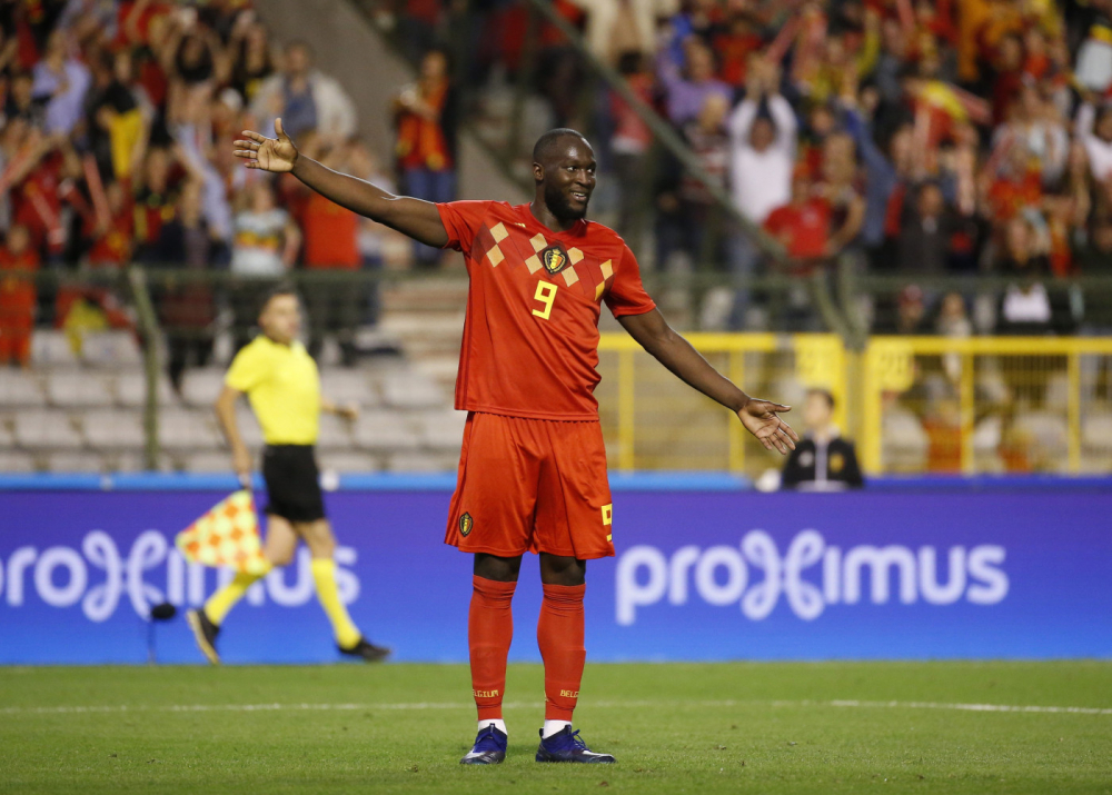 Lukaku é a estrela da seleção belga