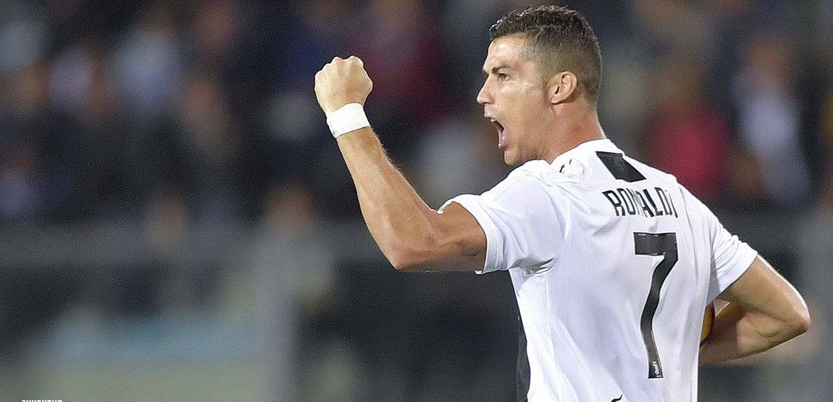 Cristiano Ronaldo marca dois na virada da Juventus sobre o Empoli