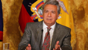 O presidente do Equador, Lenín Moreno
